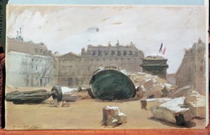 Paris Kommune: Vendome-søylens fall, 29. mai 1871
